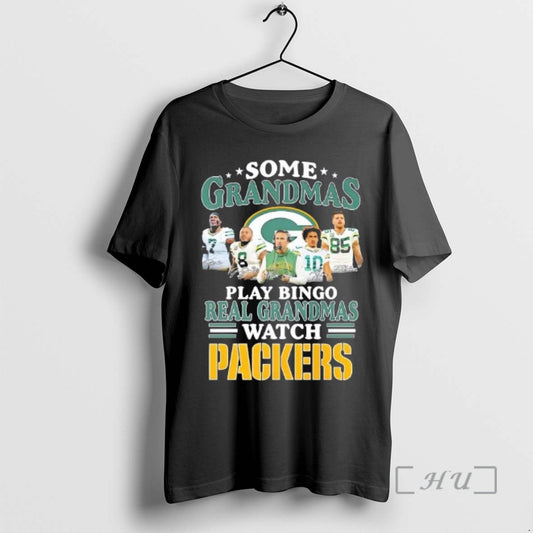 Officials Coach Matt Lafleur And Players Some Grandmas Play Bingo Real Grandmas Watch Green Bay T-Shirts, Hoodie, Sweatshirt