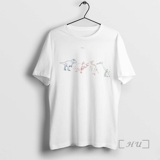 Officials Colorful Dino March T-Shirts, Hoodie, Sweatshirt | AU18TeeNovaLab.com