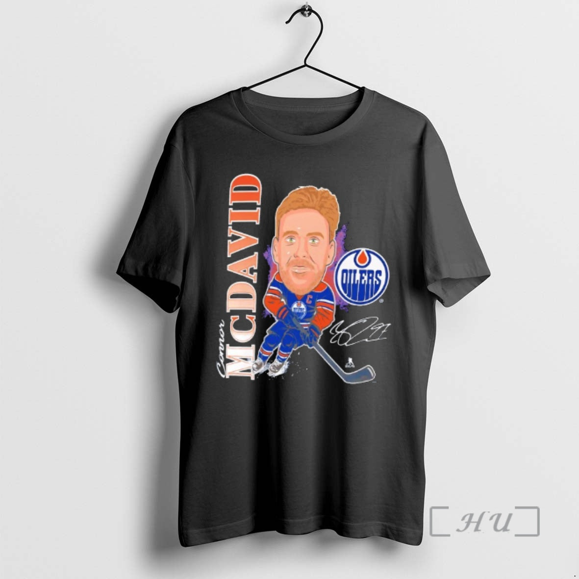 Officials Connor Mcdavid Edmonton Oilers Player Action Signature T-Shirts, Hoodie, Sweatshirt | AU18TeeNovaLab.com