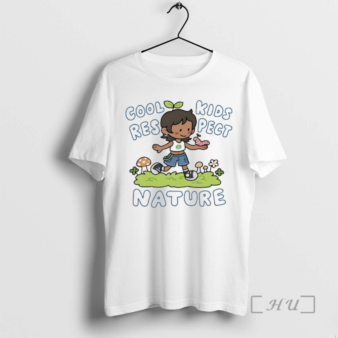 Officials Cool Kids Respect Nature Cartoon T-Shirts, Hoodie, Sweatshirt | AU18TeeNovaLab.com