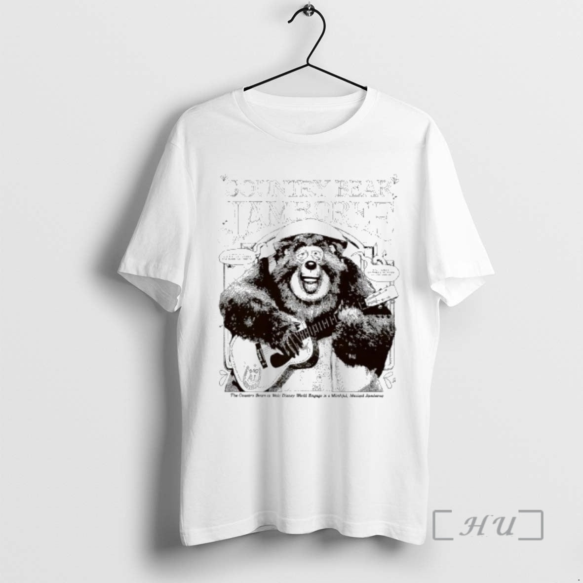 Officials Country Bear Jamboree Big Al Bear Playing A Guitar T-Shirts, Hoodie, Sweatshirt | AU18TeeNovaLab.com