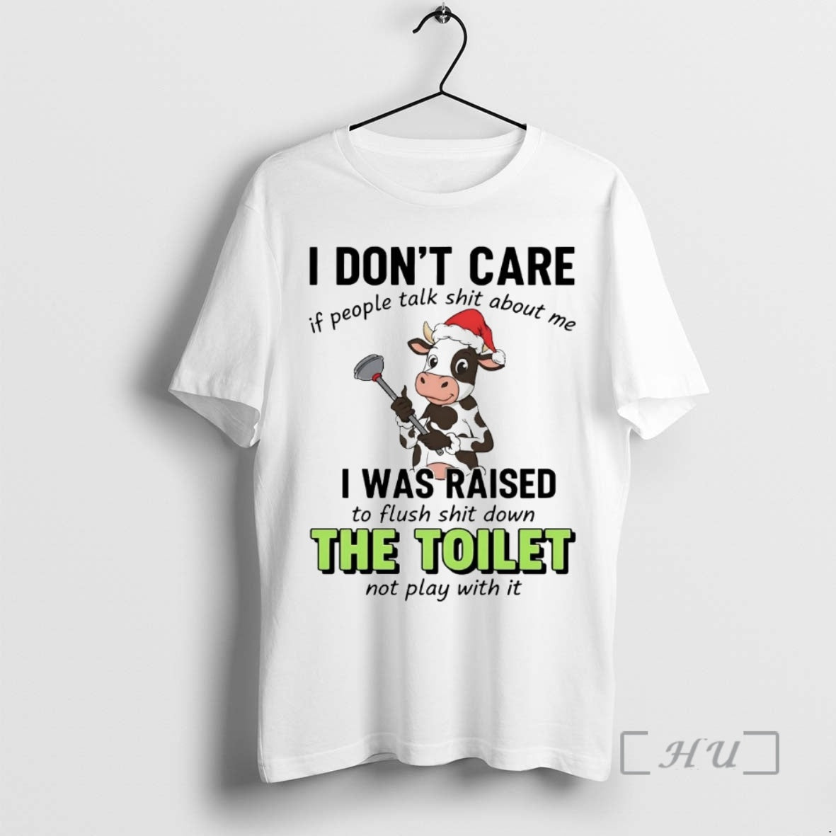 Officials Cow I Dont Care If People Talk Shit About Me I Was Raised Premium T-Shirts, Hoodie, Sweatshirt | AU18TeeNovaLab.com