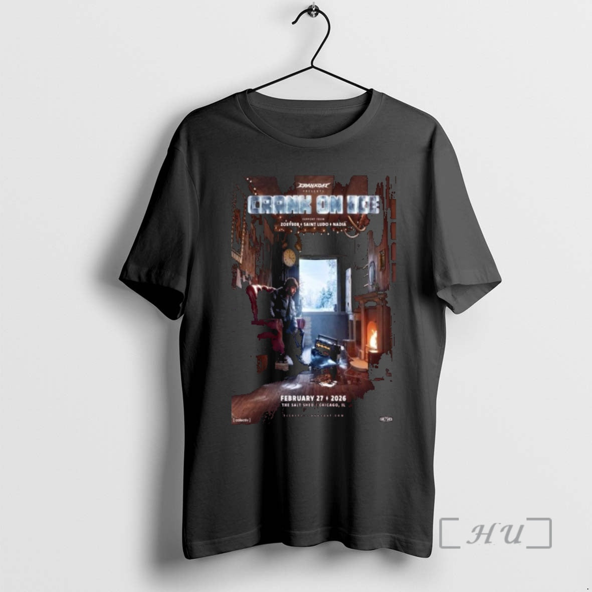 Officials Crankdat On Ice February 27th 2026 Chicago Tour T-Shirts, Hoodie, Sweatshirt | AU18TeeNovaLab.com
