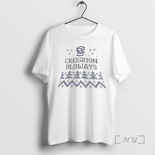Officials Creighton Bluejays Basketball Logo Merry Christmas T-Shirts, Hoodie, Sweatshirt | AU18TeeNovaLab.com