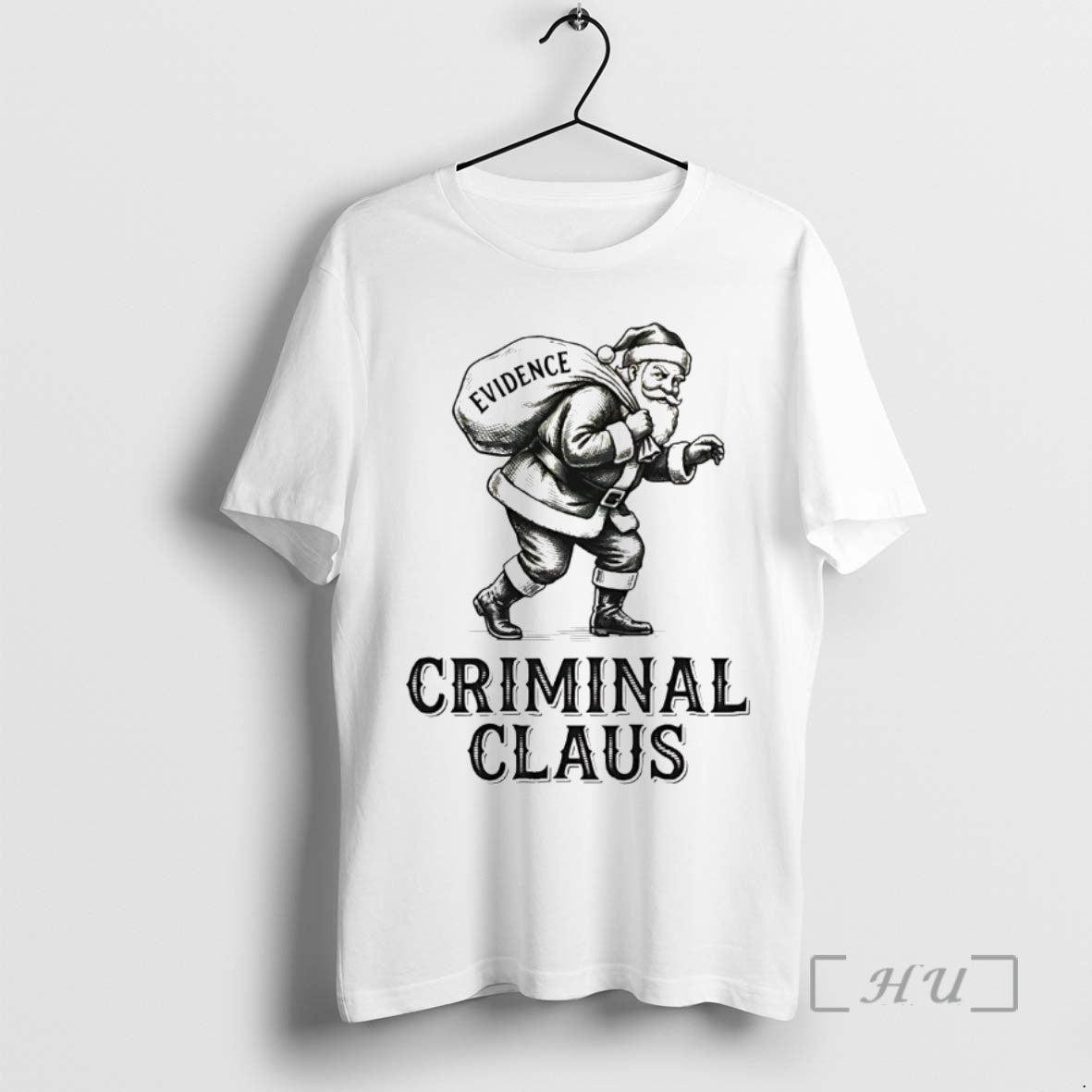 Officials Criminal Santa Claus Evidence Christmas T-Shirts, Hoodie, Sweatshirt | AU18TeeNovaLab.com