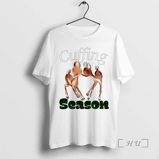 Officials Cuffing Season Deer Christmas T-Shirts, Hoodie, Sweatshirt | AU18TeeNovaLab.com