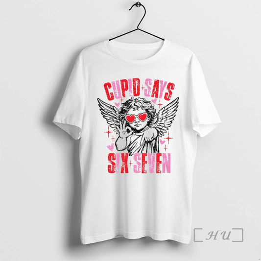 Officials Cupid Days 67 Love Graphic Valentines Day T-Shirts, Hoodie, Sweatshirt | AU18TeeNovaLab.com