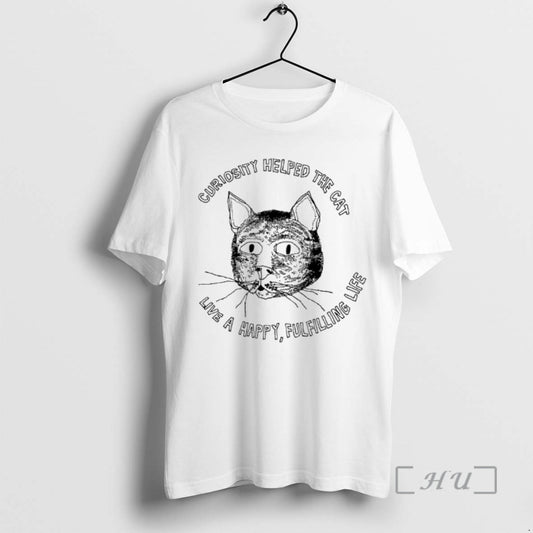 Officials Curiosity Helped The Cat Live A Happy Fulfilling Life T-Shirts, Hoodie, Sweatshirt | AU18TeeNovaLab.com