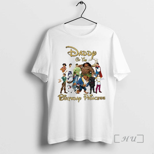 Officials Daddy Of The Birthday Princess T-Shirts, Hoodie, Sweatshirt | AU18TeeNovaLab.com