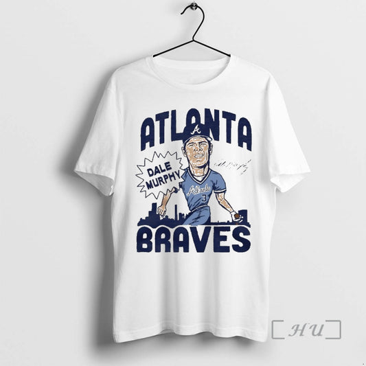 Officials Dale Murphy Swing Atlanta Braves Superstar Caricature Signature T-Shirts, Hoodie, Sweatshirt | AU18TeeNovaLab.com