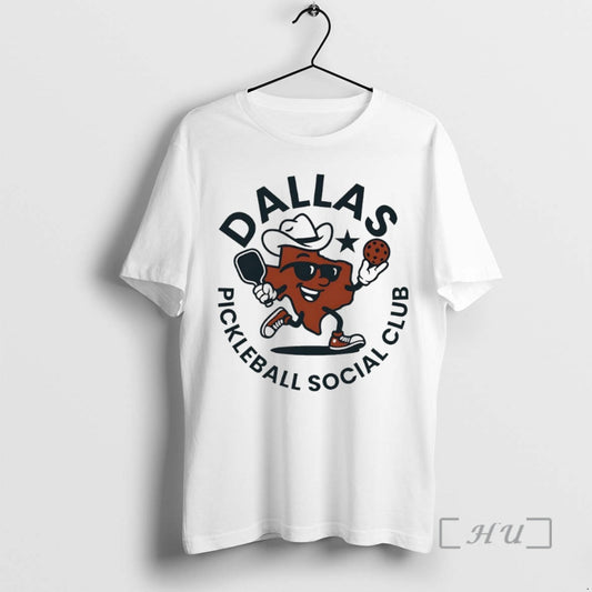Officials Dallas Pickleball Social Club Circle T-Shirts, Hoodie, Sweatshirt | AU18TeeNovaLab.com