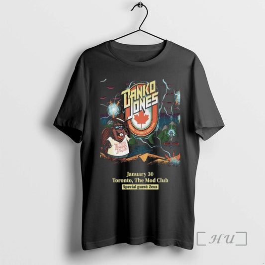 Officials Danko Jones Jan 30 2026 The Mod Club In Toronto On Premium T Shirts Hoodie, Sweatshirt | AU18TeeNovaLab.com