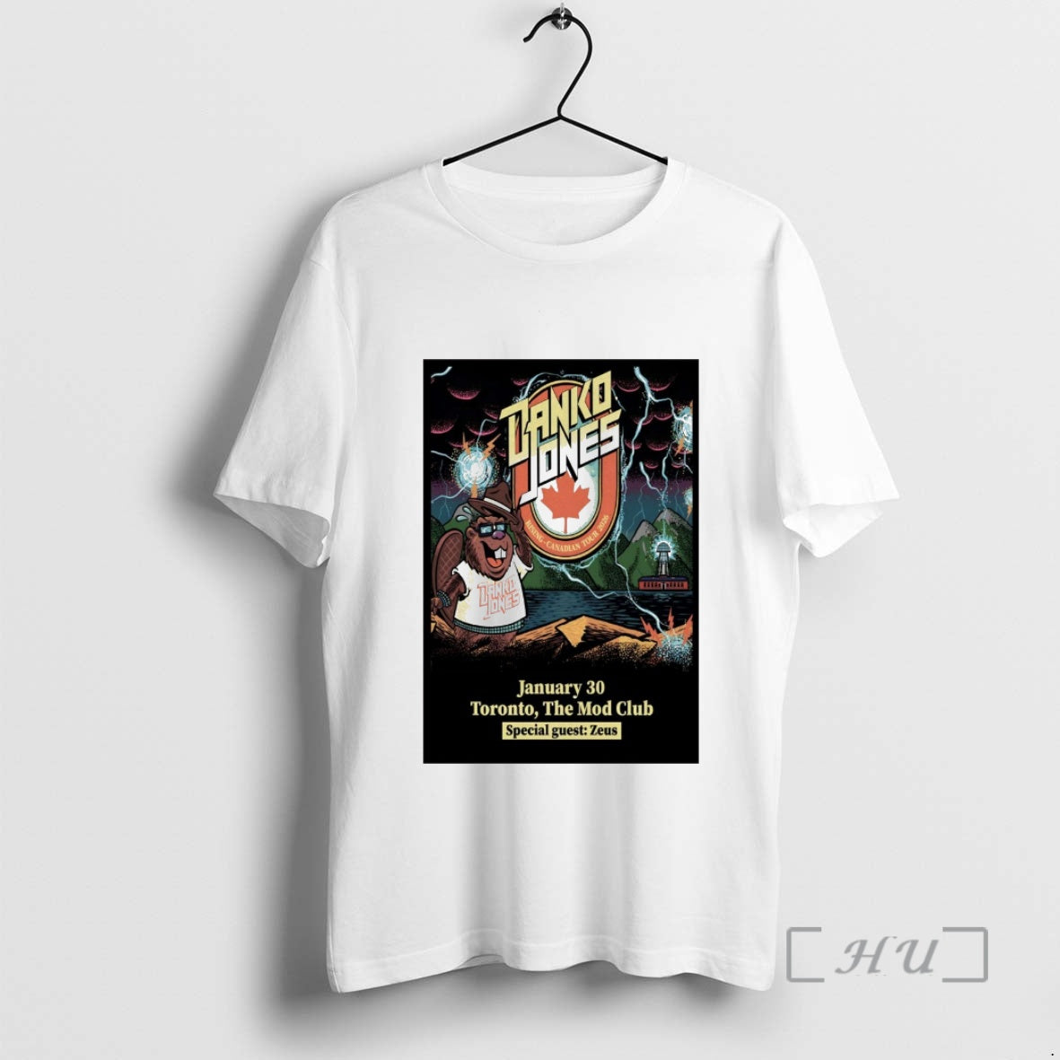 Officials Danko Jones January 30 2026 The Mod Club In Toronto On Premium T Shirts Hoodie, Sweatshirt | AU18TeeNovaLab.com
