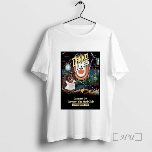 Officials Danko Jones January 30 2026 The Mod Club In Toronto On Premium T Shirts Hoodie, Sweatshirt | AU18TeeNovaLab.com