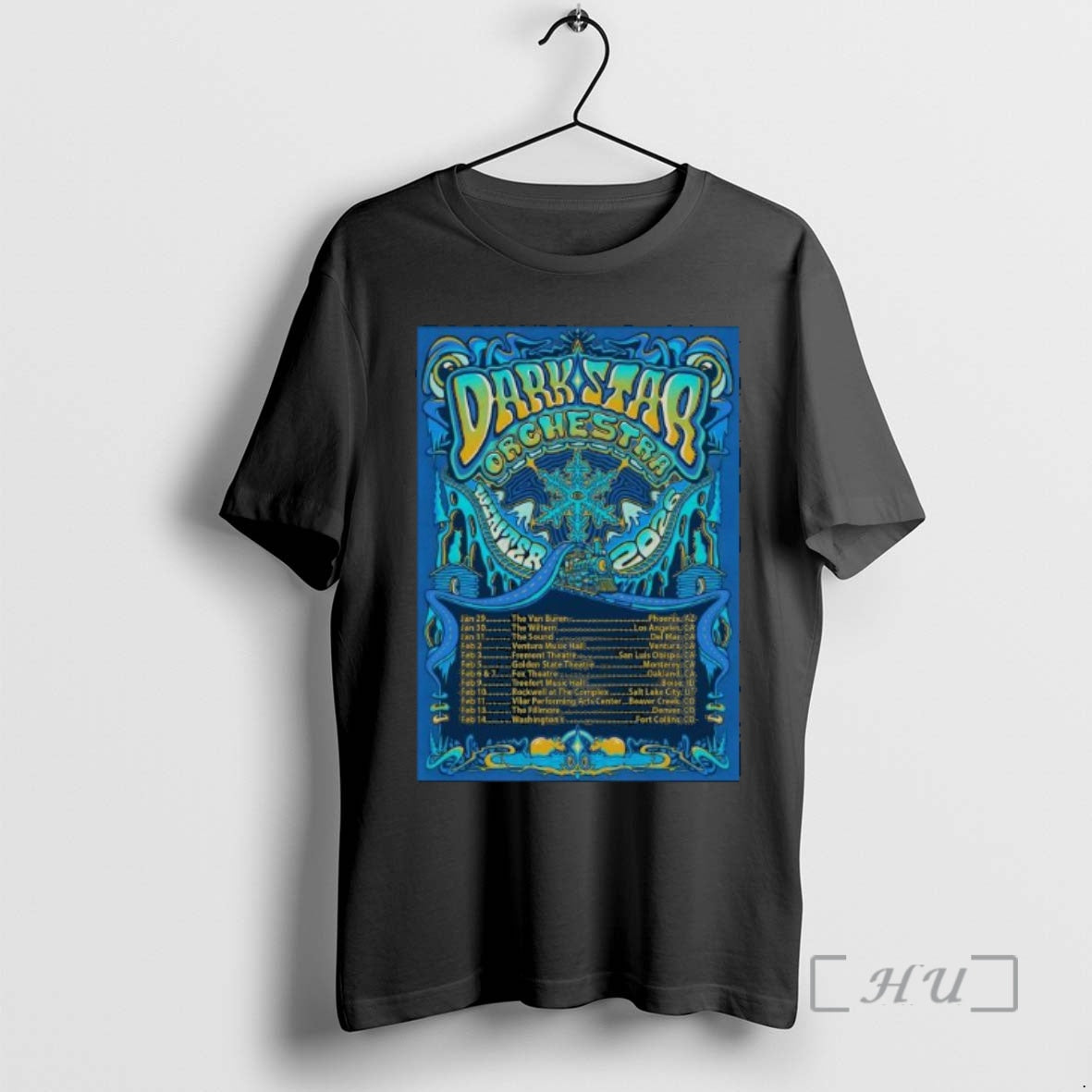 Officials Dark Star Orchestra Winter 2026 Shows T-Shirts, Hoodie, Sweatshirt | AU18TeeNovaLab.com