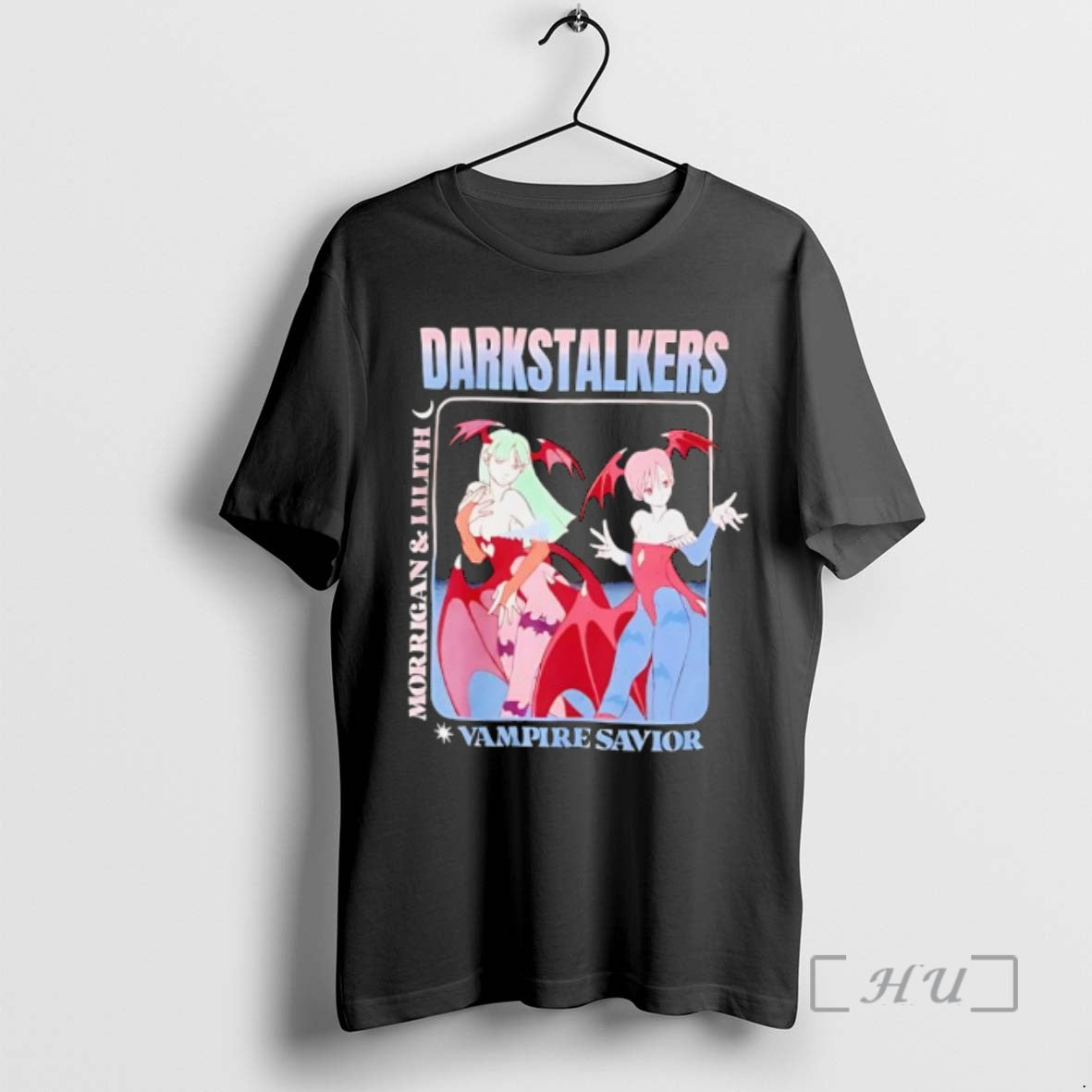 Officials Darkstalkers Morrigan And Lilith Vintage T-Shirts, Hoodie, Sweatshirt | AU18TeeNovaLab.com