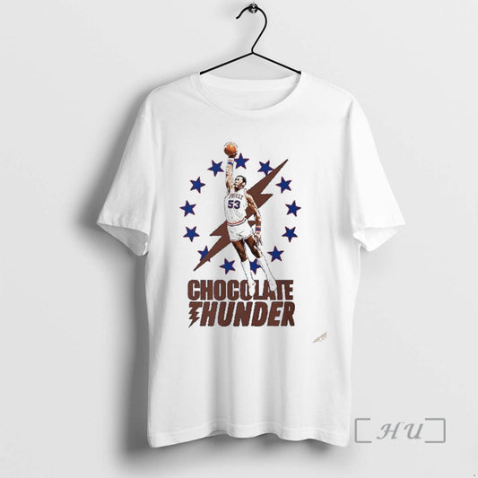 Officials Darryl Dawkins Philadelphia 76ers Chocolate Thunder Dunk T-Shirts, Hoodie, Sweatshirt | AU18TeeNovaLab.com