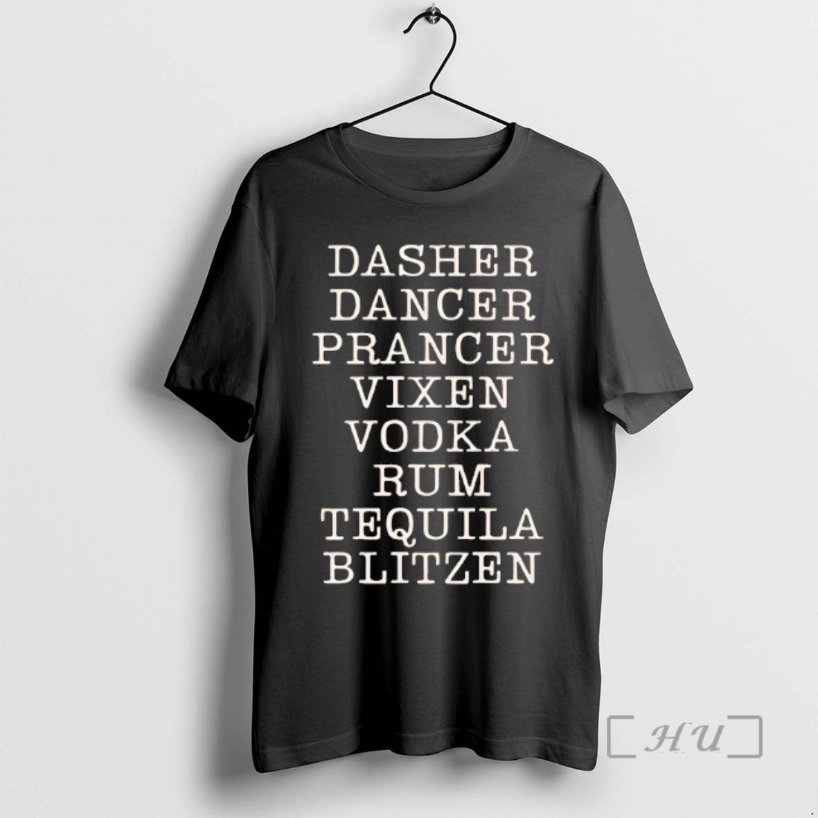 Officials Dasher Dancer Prancer Vixen Vodka Rum Tequila And Blitzen T-Shirts, Hoodie, Sweatshirt | AU18TeeNovaLab.com