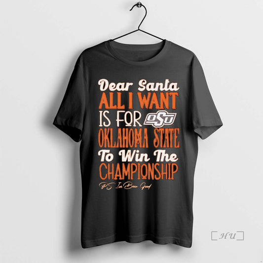 Officials Dead Santa All I Want Is For The Oklahoma State Cowboys To Win The