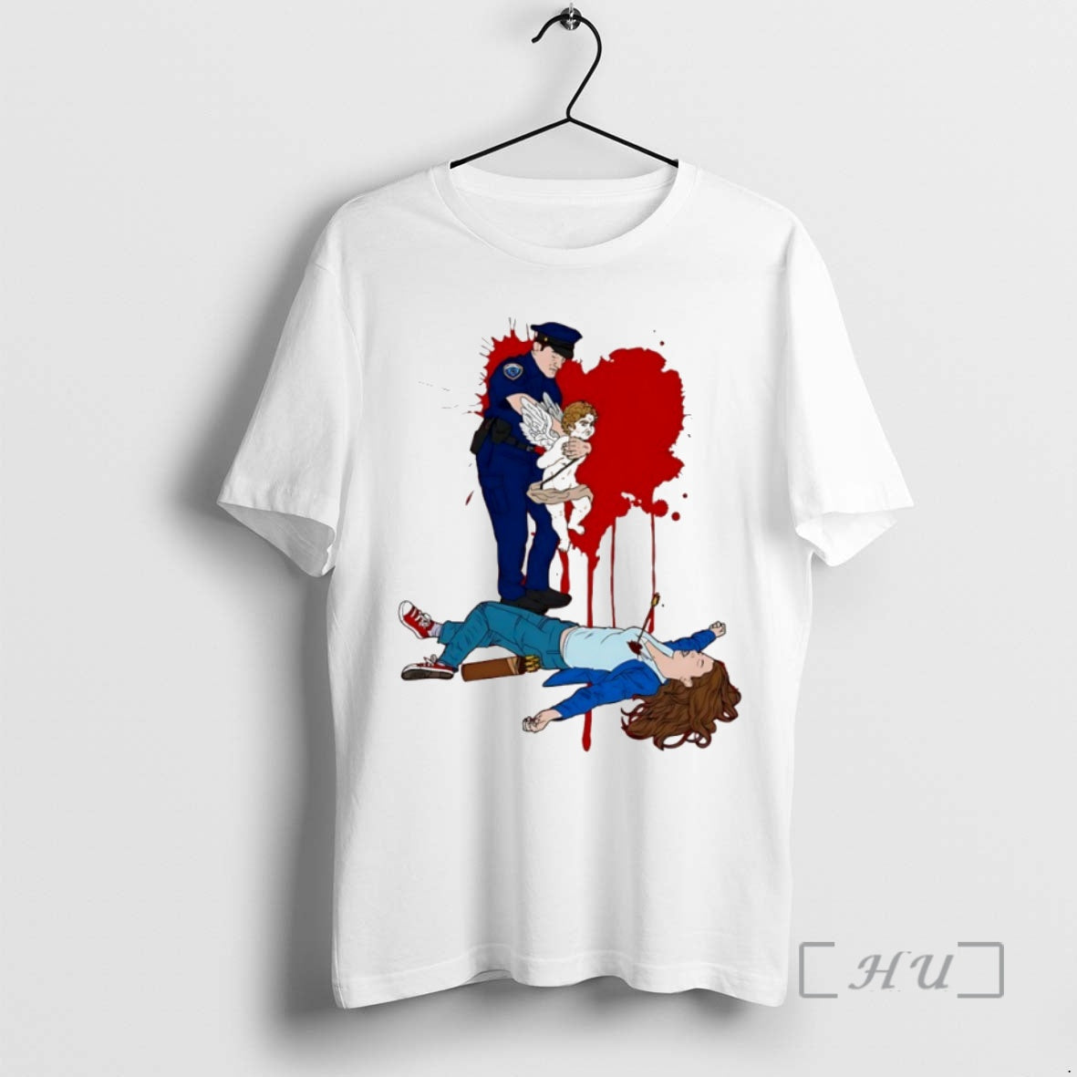 Officials Death By Cupid Circle T-Shirts, Hoodie, Sweatshirt | AU18TeeNovaLab.com