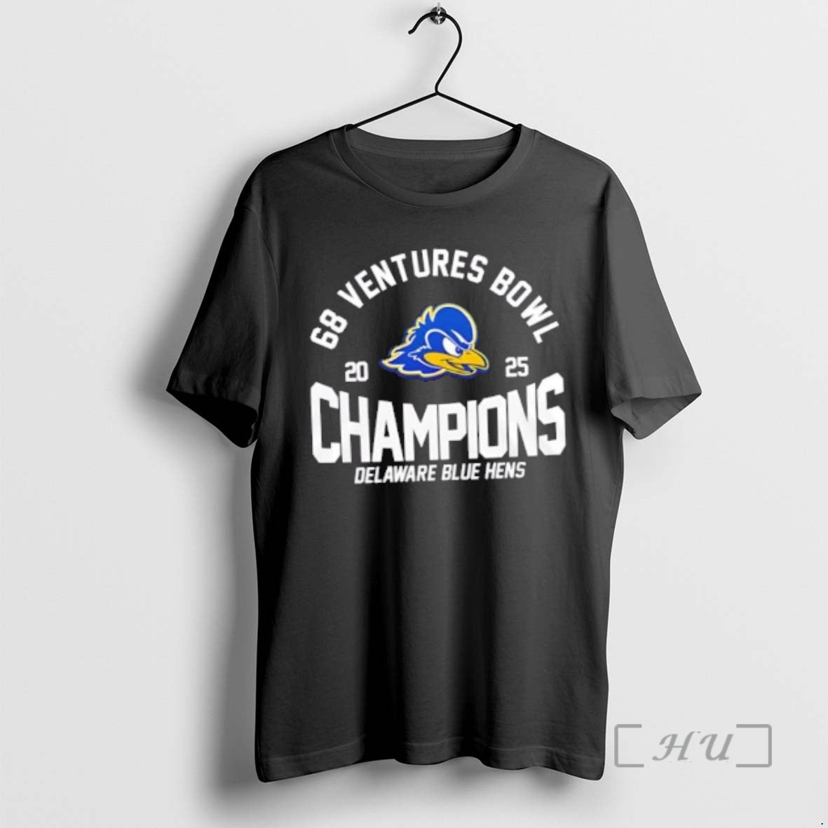 Officials Delaware Blue Hens 68 Ventures Bowl Champions 2 Sided T-Shirts, Hoodie, Sweatshirt | AU18TeeNovaLab.com