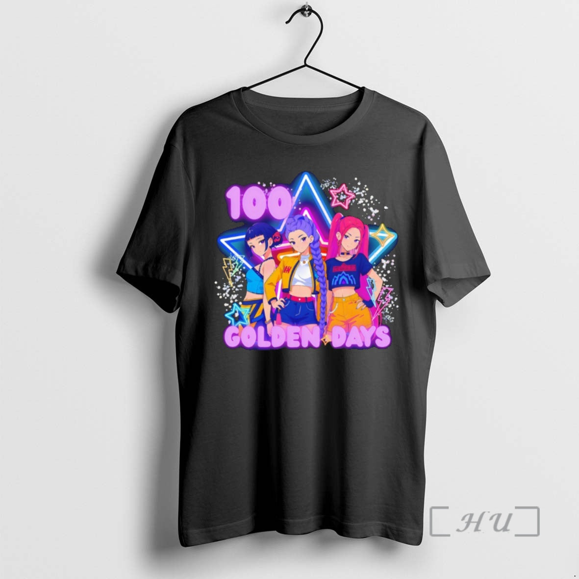 Officials Demon Hunters 100 Golden Days K Pop T-Shirts, Hoodie, Sweatshirt | AU18TeeNovaLab.com