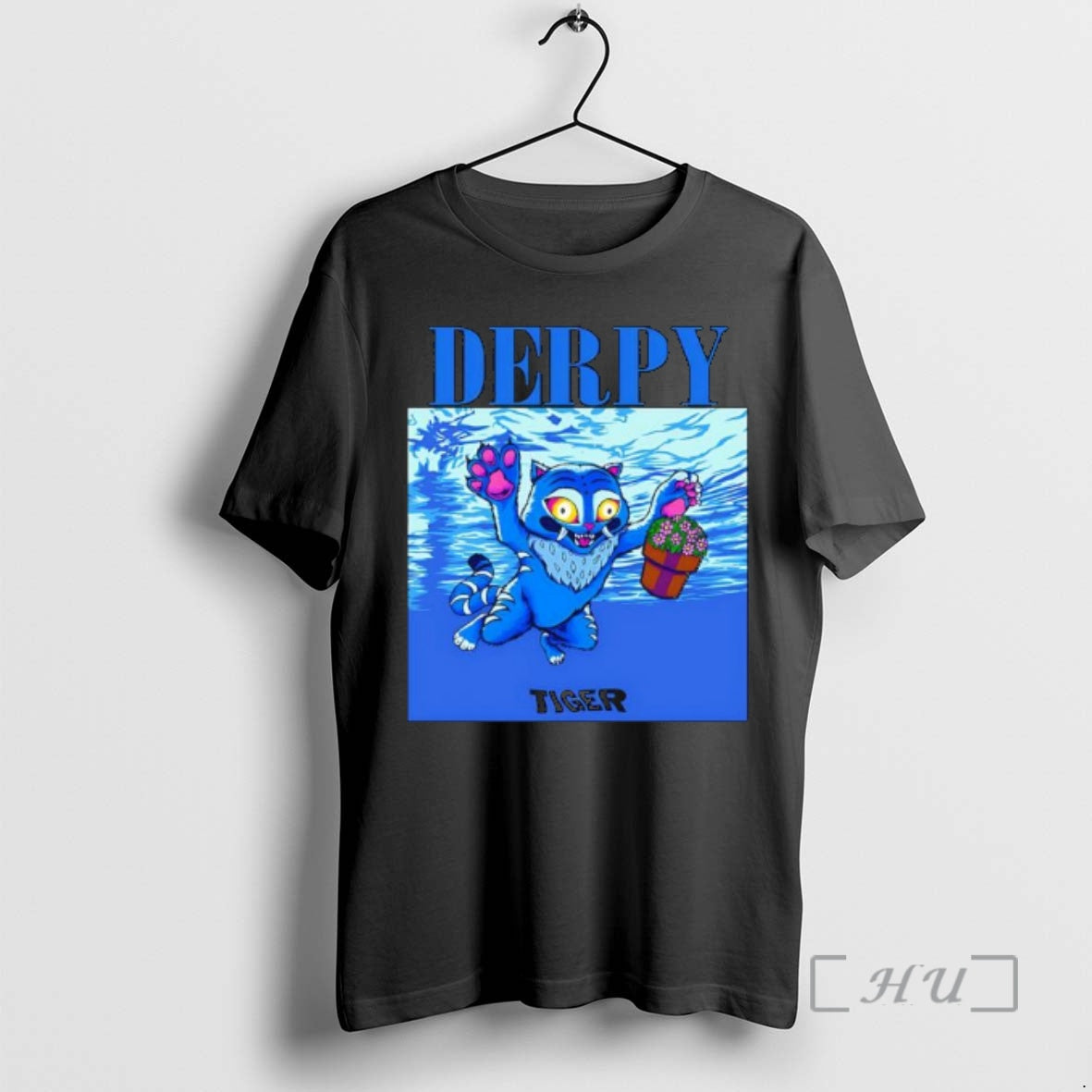 Officials Derpymind Derpy Tiger Graphic T-Shirts, Hoodie, Sweatshirt | AU18TeeNovaLab.com