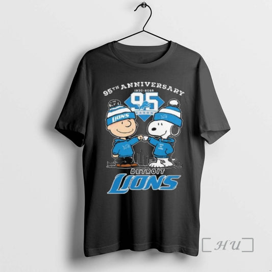 Officials Detroit Lions 95th Anniversary 2025 One Pride Circle Black