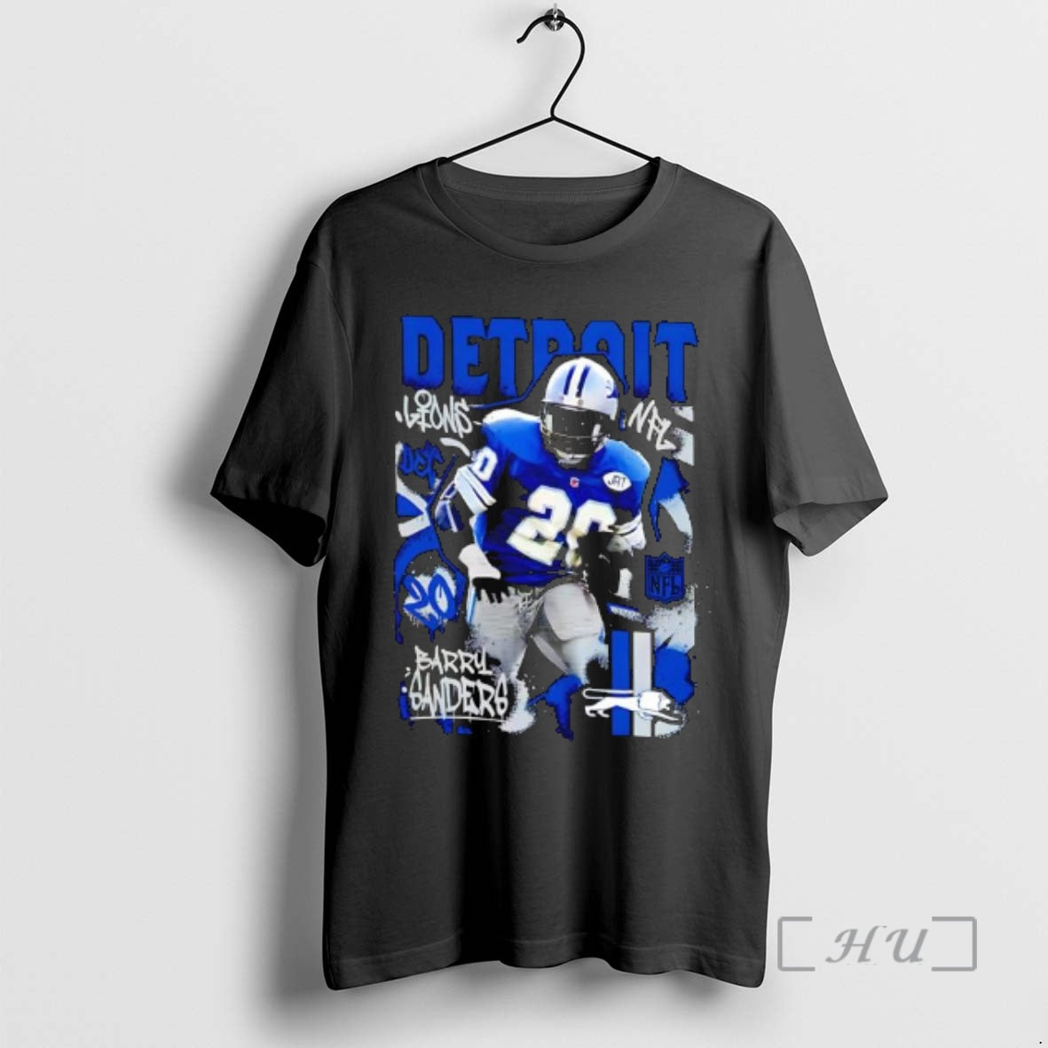 Officials Detroit Lions Barry Sanders Star Player T-Shirts, Hoodie, Sweatshirt | AU18TeeNovaLab.com