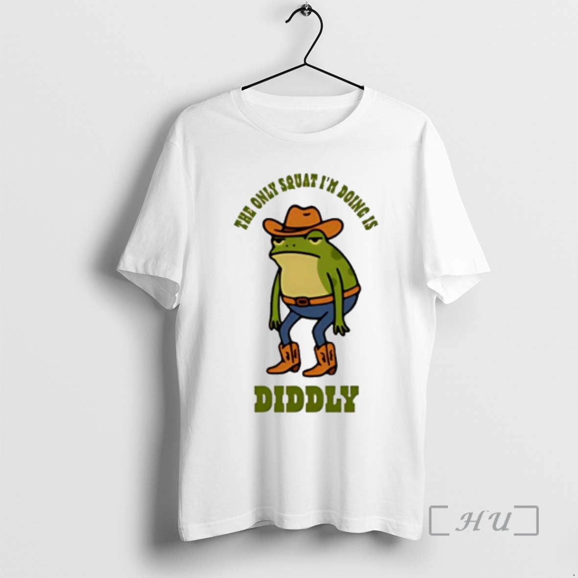 Officials Diddly The Only Squat Im Doing Is Diddly Frog T-Shirts, Hoodie, Sweatshirt | AU18TeeNovaLab.com