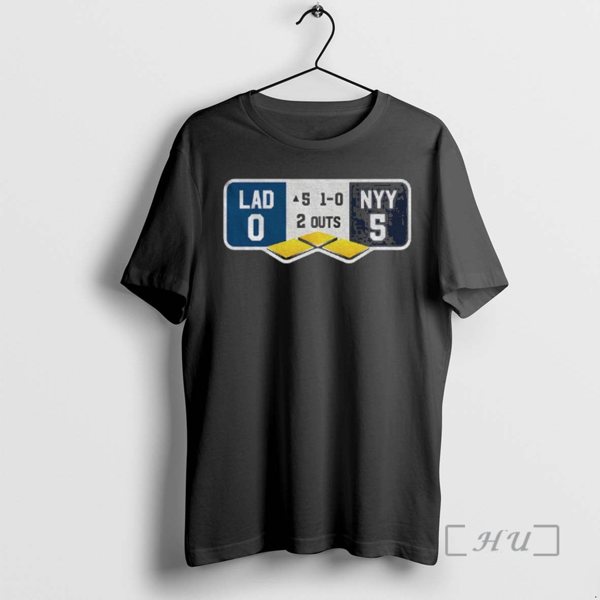 Officials Dodgers Yankees World Series Top Of The Fifth Lad 0 5 Nyy Premium T-Shirts, Hoodie, Sweatshirt | AU18TeeNovaLab.com