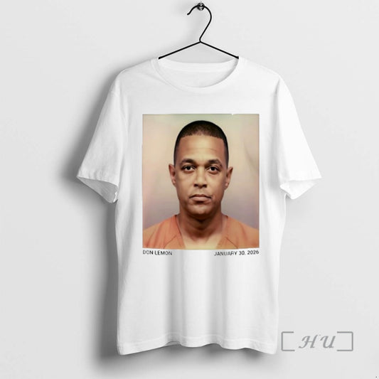 Officials Don Lemon Mugshot January 30th 2026 Graphic T-Shirts, Hoodie, Sweatshirt | AU18TeeNovaLab.com