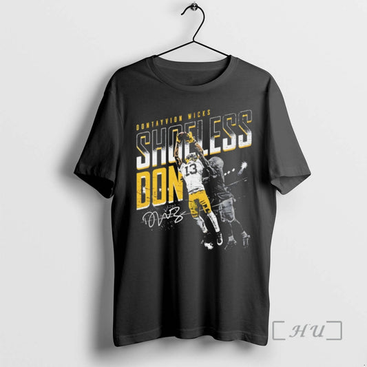 Officials Dontayvion Wicks Green Bay Packers Shoeless Don Catch Signature T-Shirts, Hoodie, Sweatshirt | AU18TeeNovaLab.com