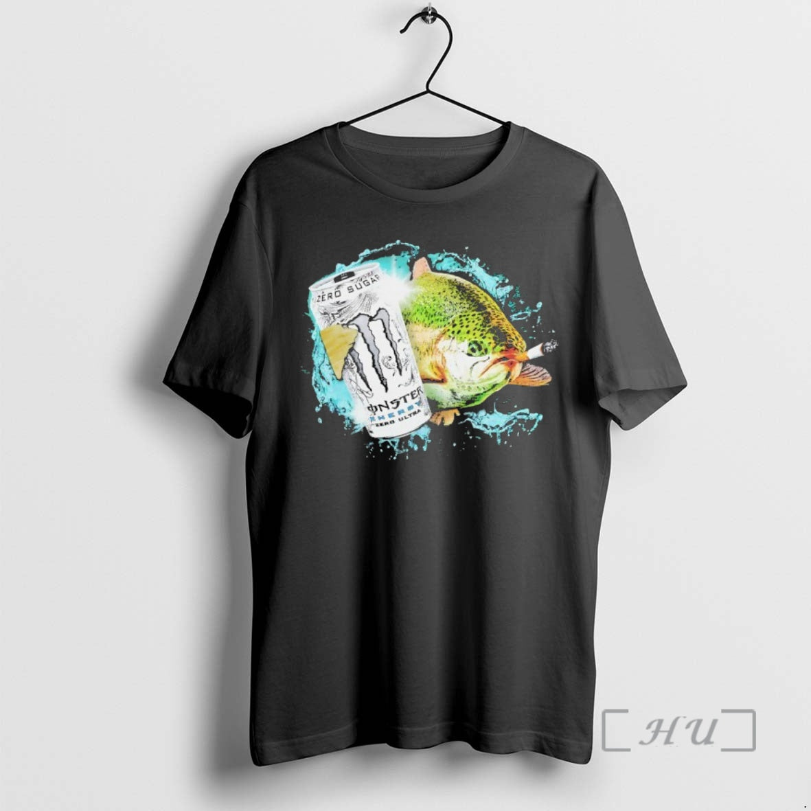 Officials Dope Ass Fish Smoking Drink Monster T-Shirts, Hoodie, Sweatshirt | AU18TeeNovaLab.com