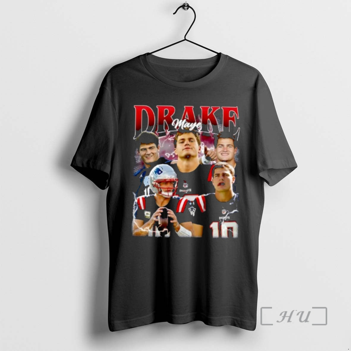 Officials Drake Maye Bootleg Essential Graphic T-Shirts, Hoodie, Sweatshirt | AU18TeeNovaLab.com