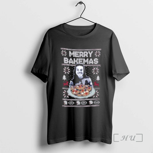 Officials Drake Maye Merry Bakemas Ugly Christmas Two Sided T-Shirts, Hoodie, Sweatshirt | AU18TeeNovaLab.com
