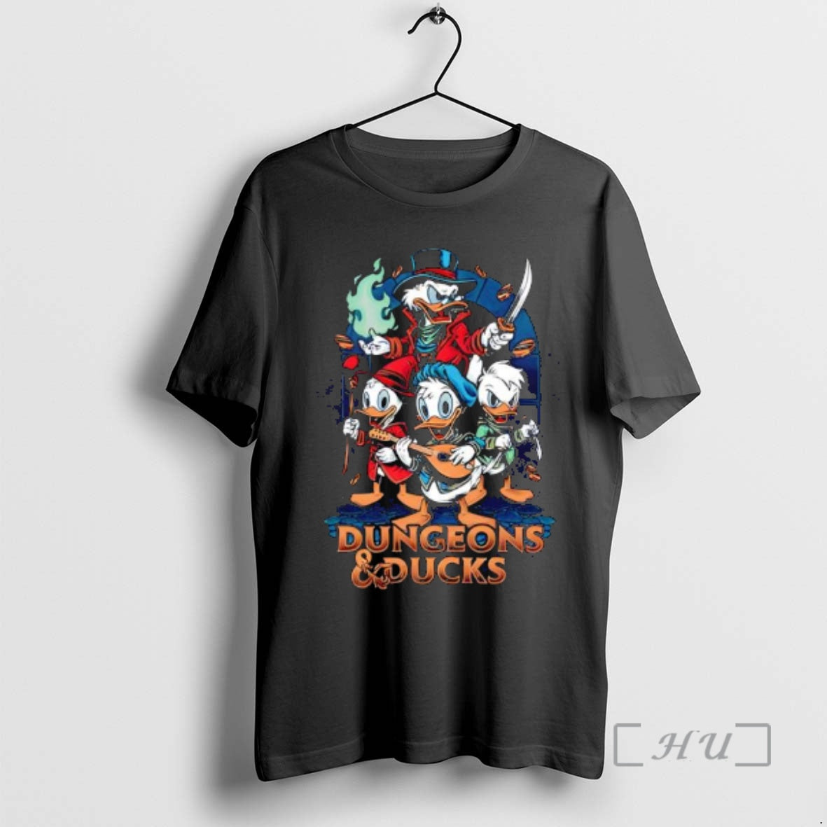 Officials Dungeons Ducks Scrooge Mcduck Rpg Fantasy Adventure T-Shirts, Hoodie, Sweatshirt | AU18TeeNovaLab.com
