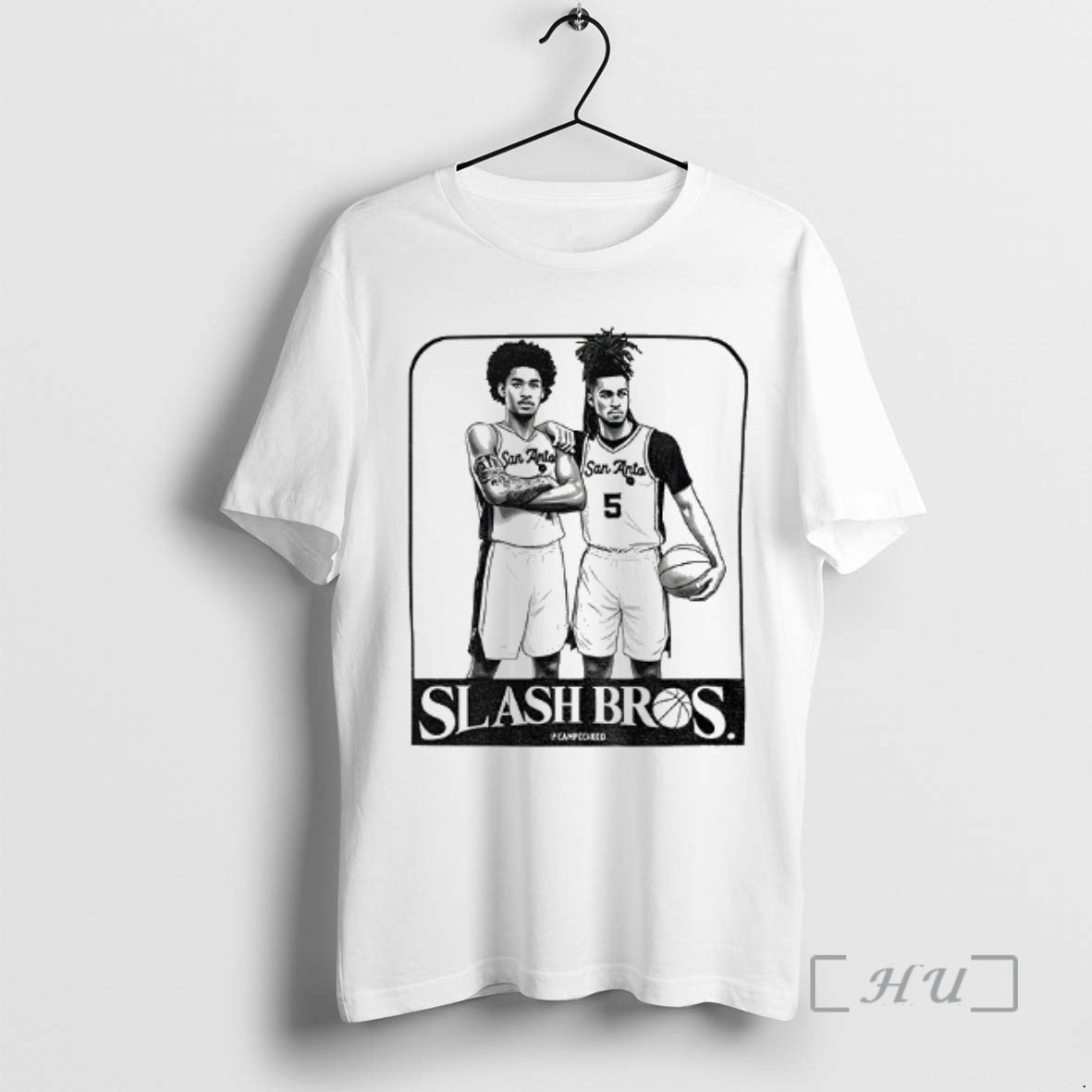 Officials Dylan Harper Vs David Robinson Slash Bros San Antonio Spurs Nba Basketball Cartoon Premium T-Shirts, Hoodie,...