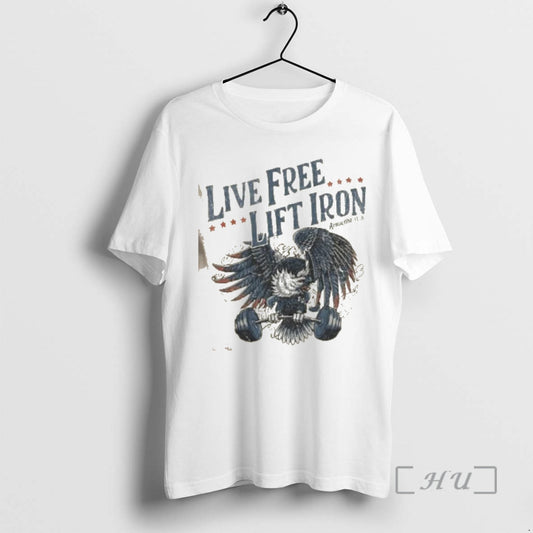 Officials Eagle Live Free Lift Iron Gym T-Shirts, Hoodie, Sweatshirt | AU18TeeNovaLab.com