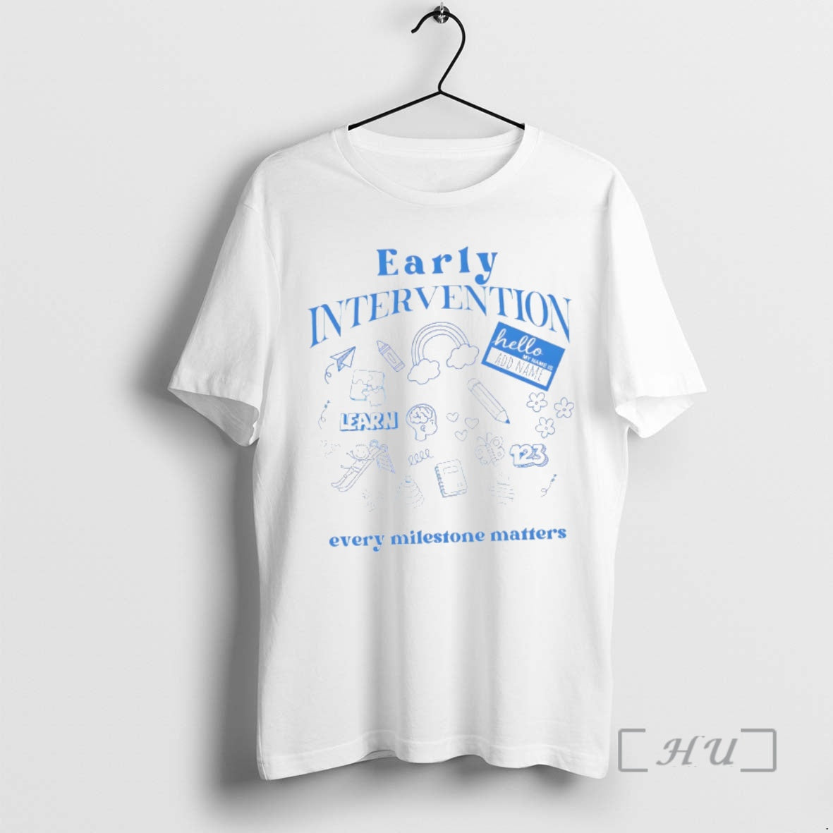 Officials Early Intervention Hello Learn Every Milestone Matters T-Shirts, Hoodie, Sweatshirt | AU18TeeNovaLab.com