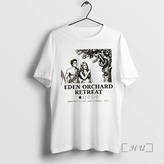 Officials Eden Orchard Retreat Great Fruit Terrible Snake Problem Adam T-Shirts, Hoodie, Sweatshirt | AU18TeeNovaLab.com