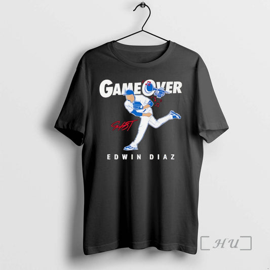 Officials Edwin Diaz Los Angeles Dodgers Game Over Christmas T-Shirts, Hoodie, Sweatshirt | AU18TeeNovaLab.com