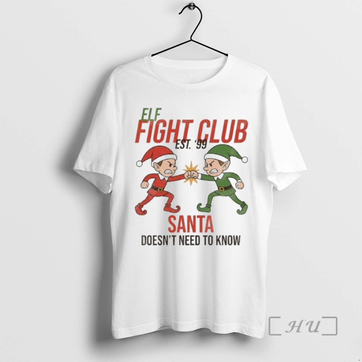 Officials Elf Fight Club T-Shirts, Hoodie, Sweatshirt | AU18TeeNovaLab.com