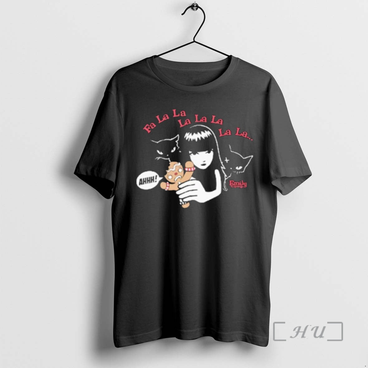 Officials Emily The Strange Strangerous Fa La Ahhh Gingerbread Christmas T-Shirts, Hoodie, Sweatshirt | AU18TeeNovaLab.com