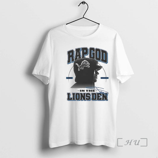 Officials Eminem Marshall Mathers Rap God In The Lions Den T-Shirts, Hoodie, Sweatshirt | AU18TeeNovaLab.com