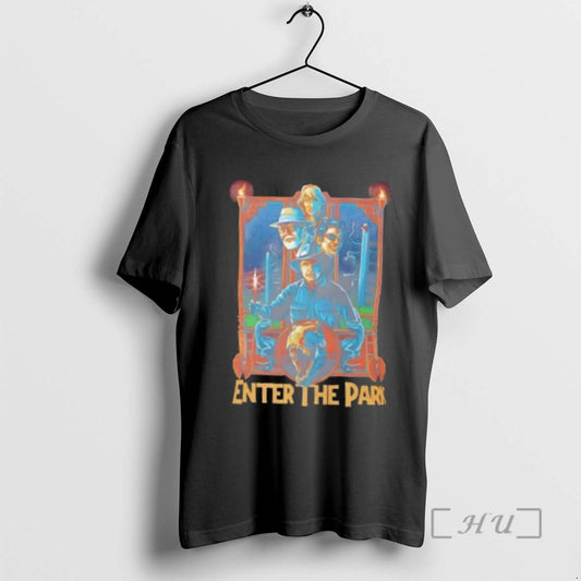 Officials Enter The Park Retro Jurassic Movie T-Shirts, Hoodie, Sweatshirt | AU18TeeNovaLab.com