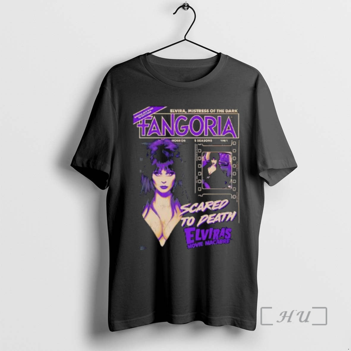 Officials Fangoria Elviras Movie Macabre Mistress Of The Dark T-Shirts, Hoodie, Sweatshirt | AU18TeeNovaLab.com