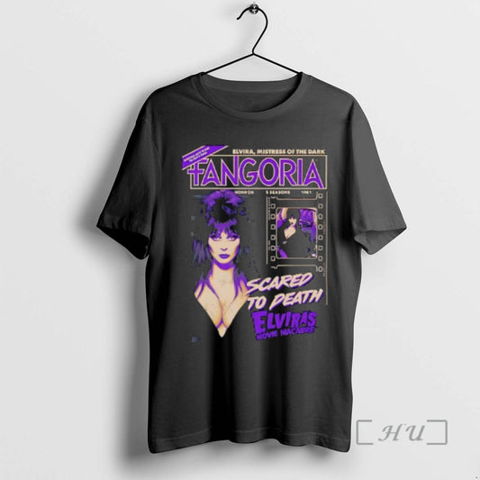 Officials Fangoria Elviras Movie Macabre Mistress Of The Dark T-Shirts, Hoodie, Sweatshirt | AU18TeeNovaLab.com