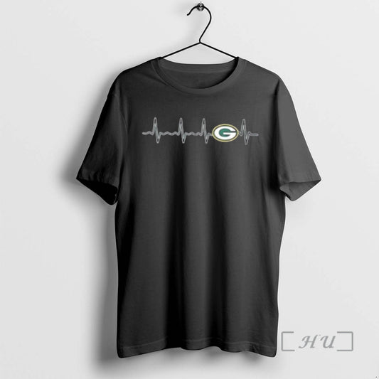 Officials Fans Heartbeat Love Green Bay Packers Football T-Shirts, Hoodie, Sweatshirt | AU18TeeNovaLab.com