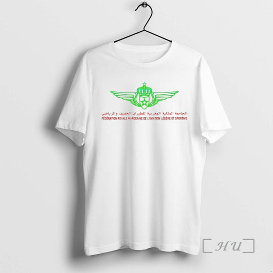 Officials Federation Royale Marocaine De Laviation Legere Et Sportive T-Shirts, Hoodie, Sweatshirt | AU18TeeNovaLab.com
